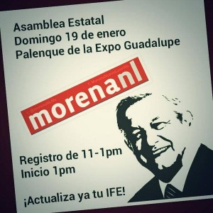 Morena NL 19 enero